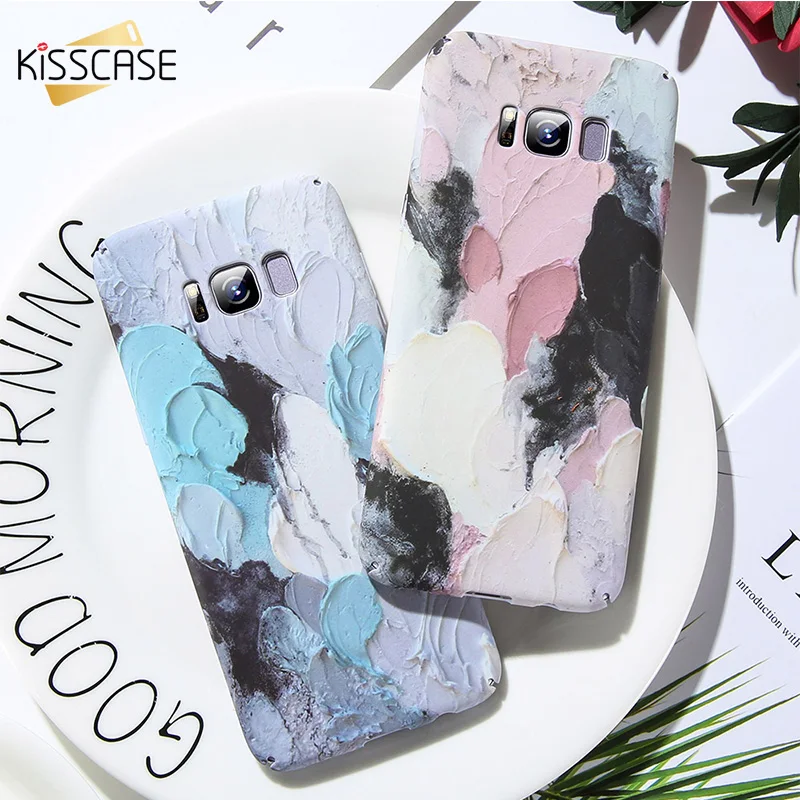 KISSCASE 3D Luminous Case For Samsung Galaxy Note 10 S9 S8 S7 edge 9 8 A3 A5 A7 J3 J5 A6 A8 J4 J6 J8 A9 |