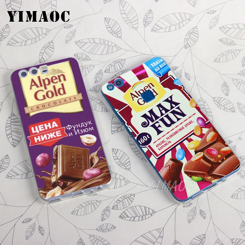 Alpen с изображением шоколада wonka бар мягкий чехол для huawei Honor 10 9 8X 8C 8 7C 7X 7A Pro 6A Note Nova 3i