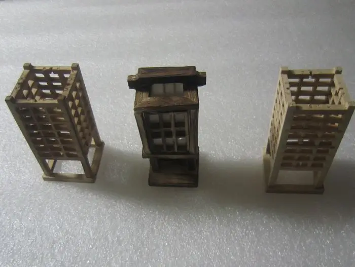 Старинный деревянный фонарь ручной работы модель Маяк мини мебель|furniture medic|lantern