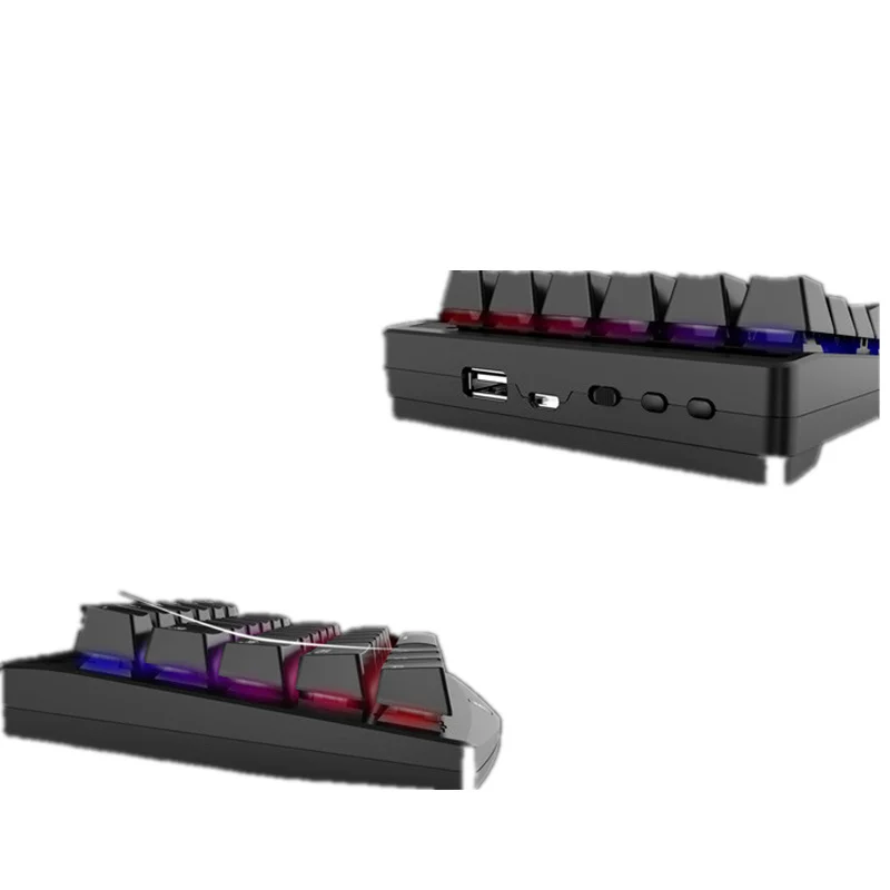 Механическая клавиатура с RGB подсветкой 28 клавиш|Геймпады| |