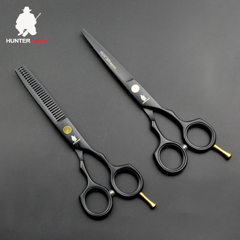 30% Off HT9131 Stainless Steel Hairdressing Scissors Set 5.5 inch Thinning Scissors hair Cutting Barber shop Scissors Kit shears