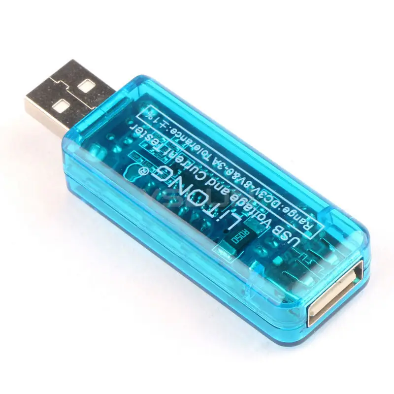 Usb напряжение / ток монитор зарядки тестер DC 3 В - 8 3A 3in1 многофункциональный панель