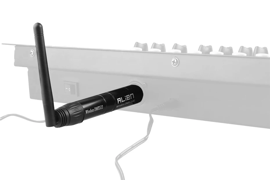ALIEN Recharge 2,4G ISM беспроводной DMX 512 Dfi контроллер приемник XLR передатчик для дискотеки DJ вечерние панели для DMX сценический светильник