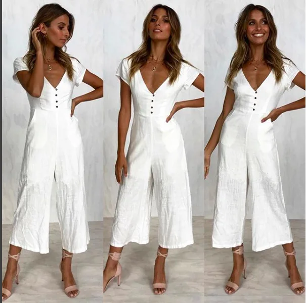 Летние зеленые черные Хаки повседневные кнопки v образным вырезом с коротким