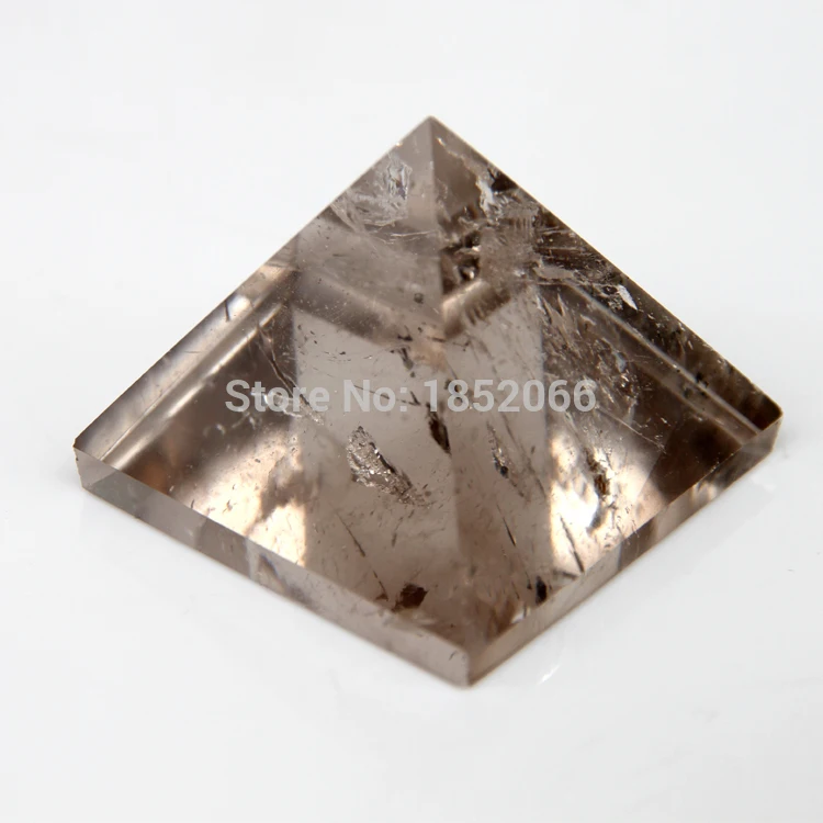 2018 флюорит цитрин коричневая пирамида из кварца Подвески кварц натуральный