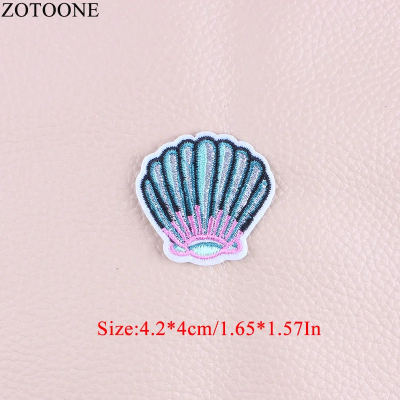 Нашивки ZOTOONE с животными джинсы вышитыми железными нашивками на морскую звезду