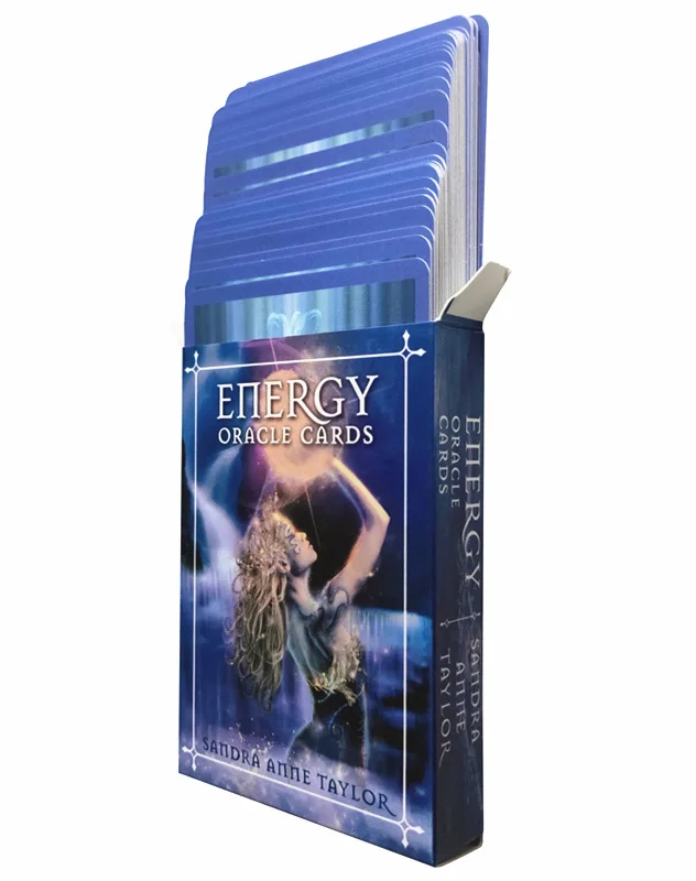 Energy Oracle 6 новых стилей, английские карточки для Oracle, забавные карточки, руководство, гадание, Фэйт, настольная игра, карточная игра для женщин - Цвет: Energy Oracle