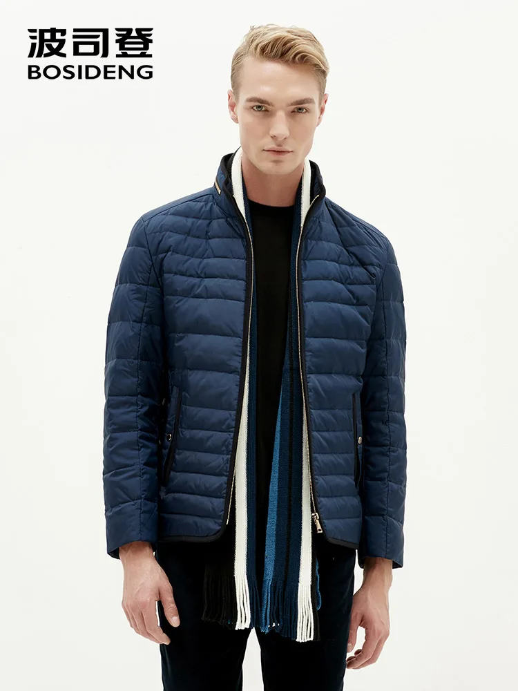 Пуховик BOSIDENG для мужчин пуховик 90% утиный пух светильник кое пальто ранней зимы и