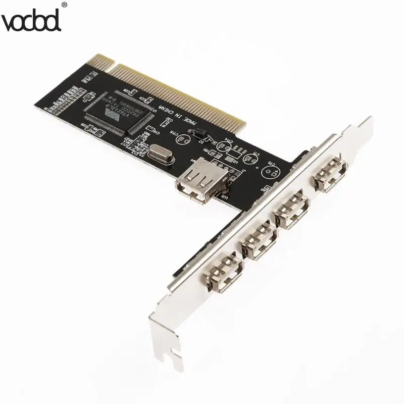 4 порта PCI-E к USB 2,0 концентратор PCI Express карта расширения адаптер высокоскоростной конвертер для настольного компьютера аксессуары высокого качества