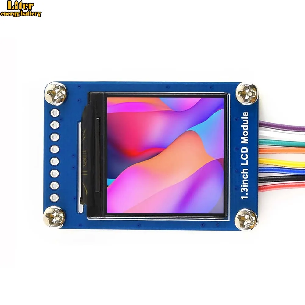1,3 дюймовый модуль ЖК-дисплея, ips экран, разрешение 240x240 HD, SPI интерфейс, со встроенным контроллером