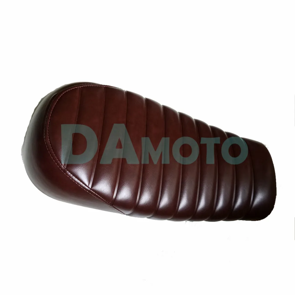 Motorcycle Universal Cafe Racer Vintage Replacement Saddle Seat bag suitable cushion For Honda CG125 Yamaha Kawasaki |