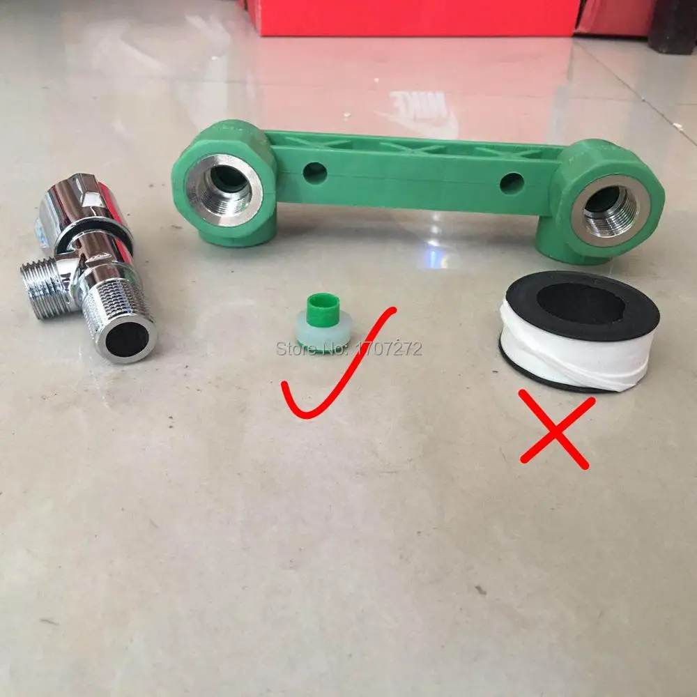 Заглушки для труб из полипропилена с наружной резьбой 1/2 дюйма, 20 шт./лот