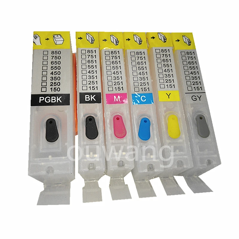 Для CANON IP7240 MG5440 MG5540 MG6440 MG6640 MG5640 MX924 MX724 IX6840 принтер PGI 450 CLI451 многоразовые картриджи