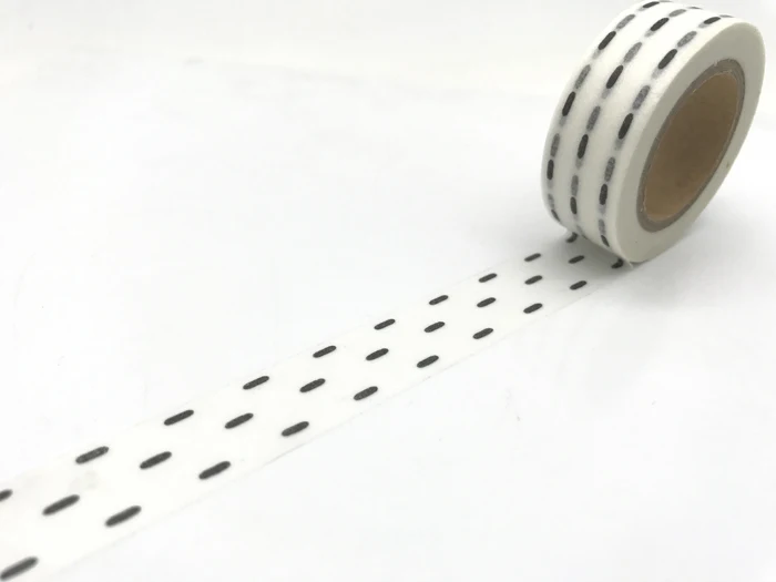 Клейкая лента Черная любовь Скрапбукинг васи лента DIY ремесло липкая декоративная маскирующая лента, японская бумага jiataihe васи лента - Цвет: 1385