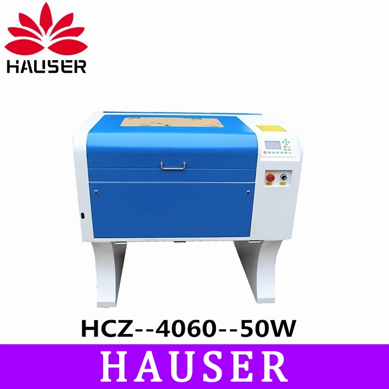 HCZ 50 Вт co2 лазерный гравировальный станок 4060 станок для лазерной резки DIY Мини гравировальный станок с ЧПУ