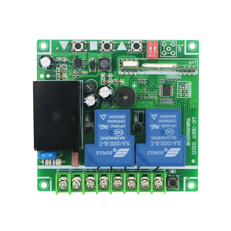 Реле Радиочастотное беспроводное для гаражных дверей 220 В переменного тока 380 2