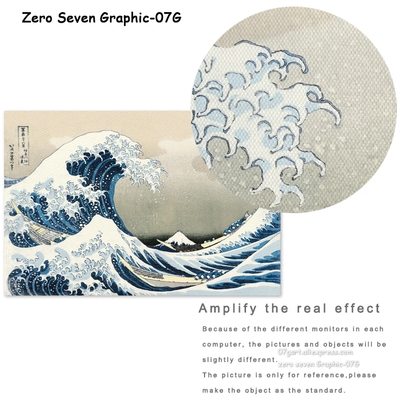 Kanagawa серфинг Кацусика Hokusai холст рисунок, напечатанная картина плакат стены спальни украшения дома