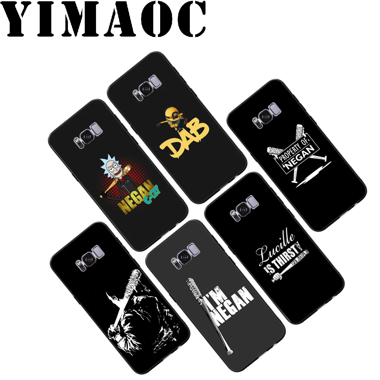 Мягкий чехол YIMAOC Negan My Dirty Girl для Samsung Galaxy S10 S10e S9 S8 A6 Plus S7 S6 Edge A7 A5 A3 J6 Note 9 8 |