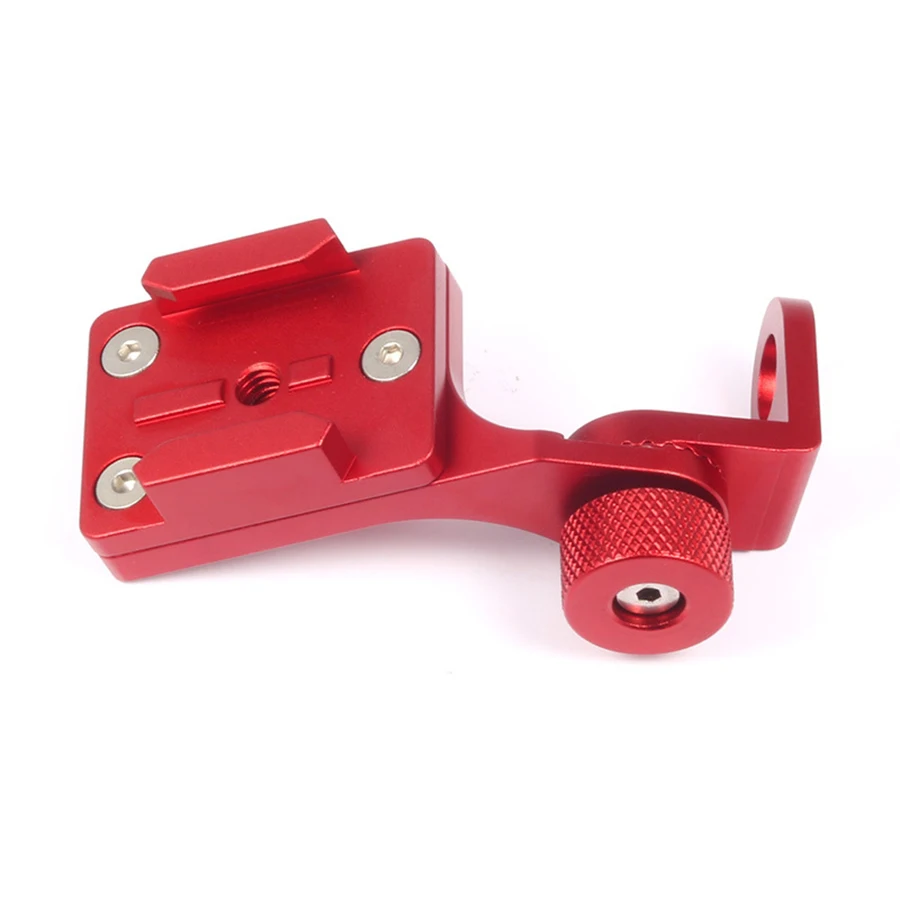 CNC алюминиевый переходник из сплава крепления аксессуары для GoPro Hero SJCAM Xiaoyi камеры База держатель для автомобиля мотоцикл зеркало заднего вида