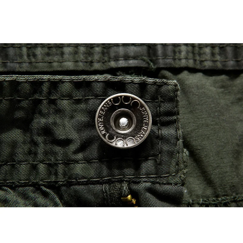 2014 Summer Loose Cotton Camouflage Cargo Military Shorts Men outdoor 3/4 Knee Army Overalls big size 29-38 wholesale | Мужская одежда