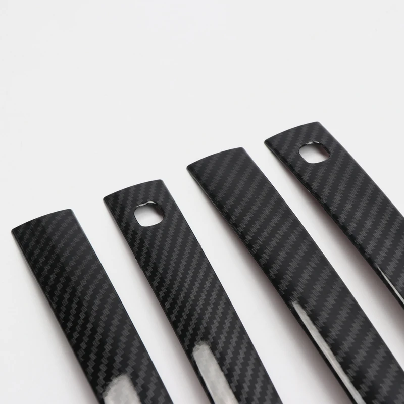 

Fit for Jeep Grand Cherokee 2014-2018 ABS Carbon Black Car-Styling Accessories Door Handle Cover Trims 8pcs