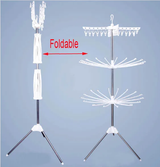 Ground Folding Movable Towel Rack | Bars