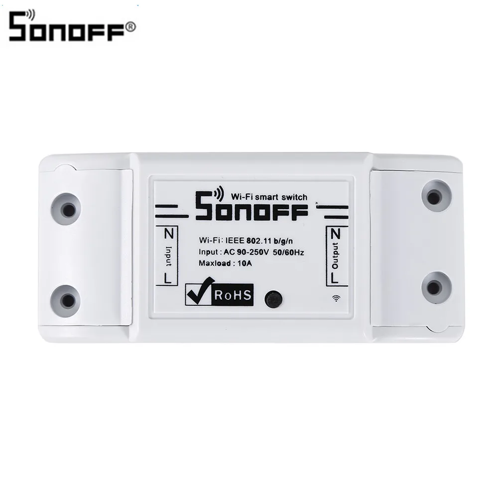 Sonoff Smart Wifi Switch DIY Wireless Remote Domotica Light Home Controller Work with Alexa | Электроника