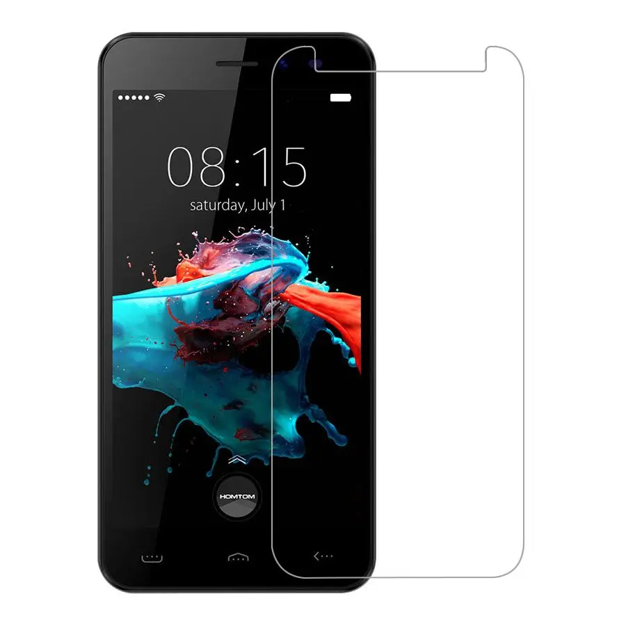 HOMTOM S16 Стекло Экран) класса premium на взрывоустойчивое закаленное пленка для