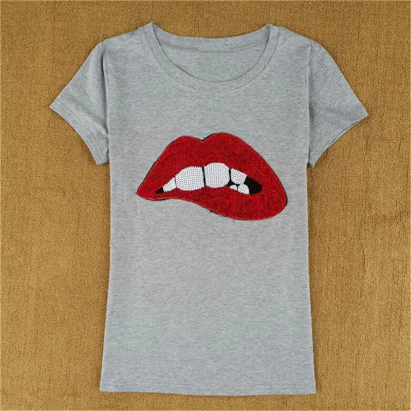 Пикантные горячая Распродажа 2018 футболки для женская летняя обувь с коротким