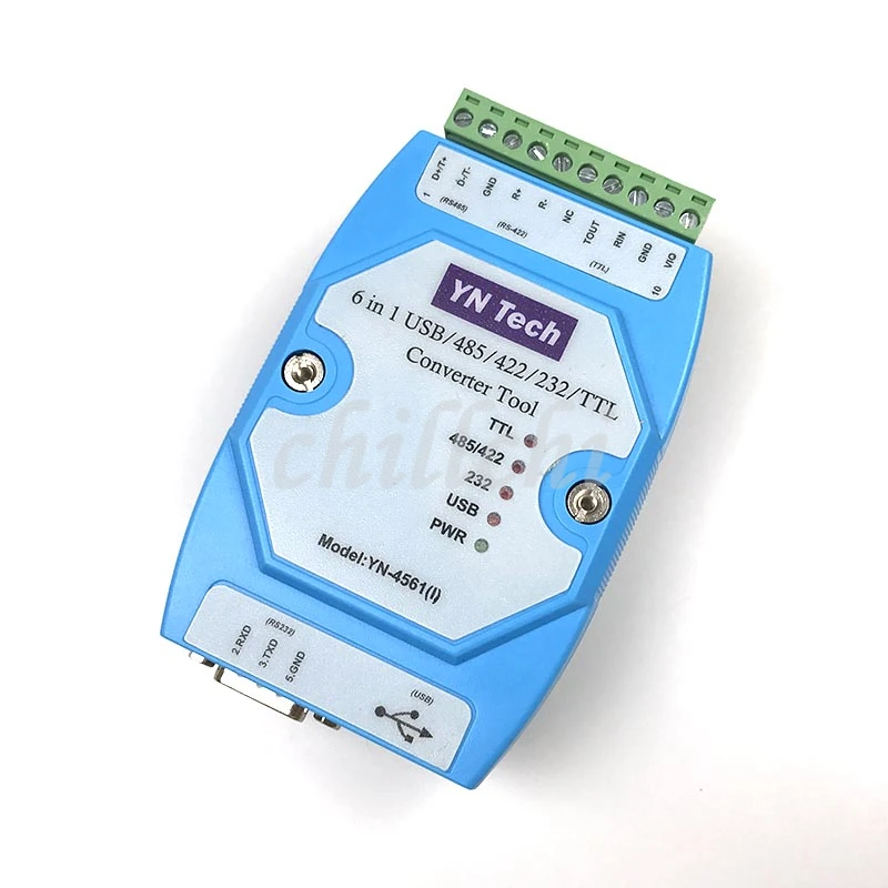 6 изолированный модуль последовательного интерфейса USB/485/422/TTL Huzhuan 232 в