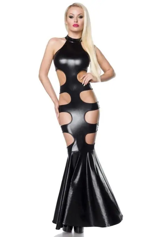 2019 готическое сексуальное нижнее белье черный яркий Кожезаменитель ПВХ Клубное