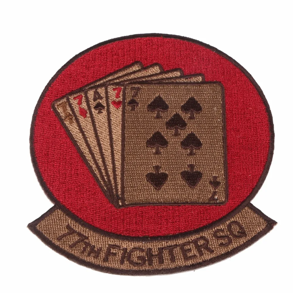 

US USAF 77TH FIGHTER SQUADRON EMBROIDERED PATCH
