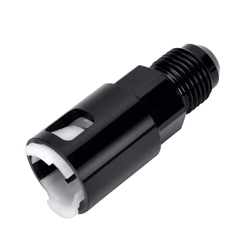 ESPEEDER Aluminum -6AN Male to 3/8 &quotSAE быстроразъемный женский пуш-ап EFI Fitting AN6 Black | Автомобили и