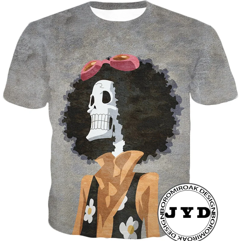 Цельнокроеная футболка с 3D принтом мужские рубашки аниме летняя Луффи семейный