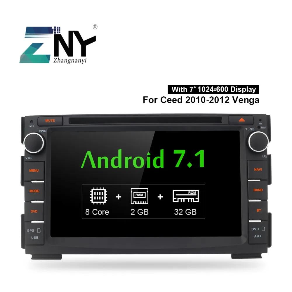 7 &quotHD Android автомобильный DVD для Kia Ceed 2009 2010 2012 2011 Venga Авто ПК радио FM Аудио Видео