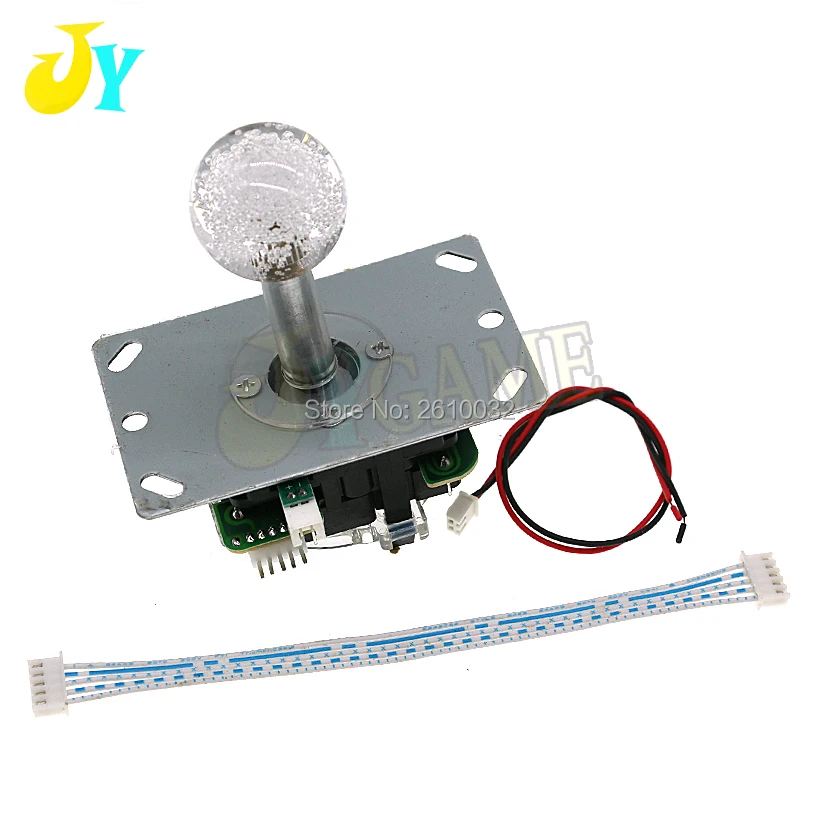 Sanwa 8TY Тип джойстик светодиодный джойстик с подсветкой 5Pin джойстик с 5 V светодиодный аркадный джойстик