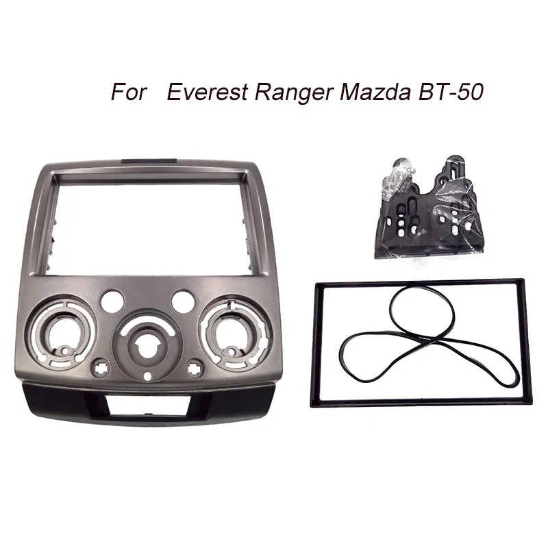 ITYAGUY для Everest Ranger Mazda BT-50 BT50 двойной Din Facia радио приборная стерео панель отделка комплект фасции Лицевая панель рамка