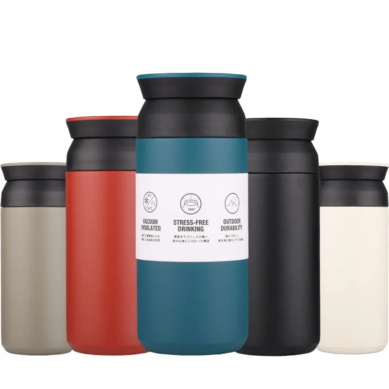 Thermos Water Bottle 350ml High Quality Stainless Steel Vacuum Flask Thermal Cup Coffee Travel Mug Thermoses | Дом и сад