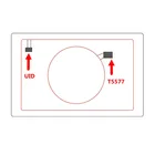 Двойная частота чипа RFID 13,56 МГц 1K UID и EM4305 125 кГц ID пустая считываемая карта перезаписи для копирования создание резервных клоов копировальный аппарат
