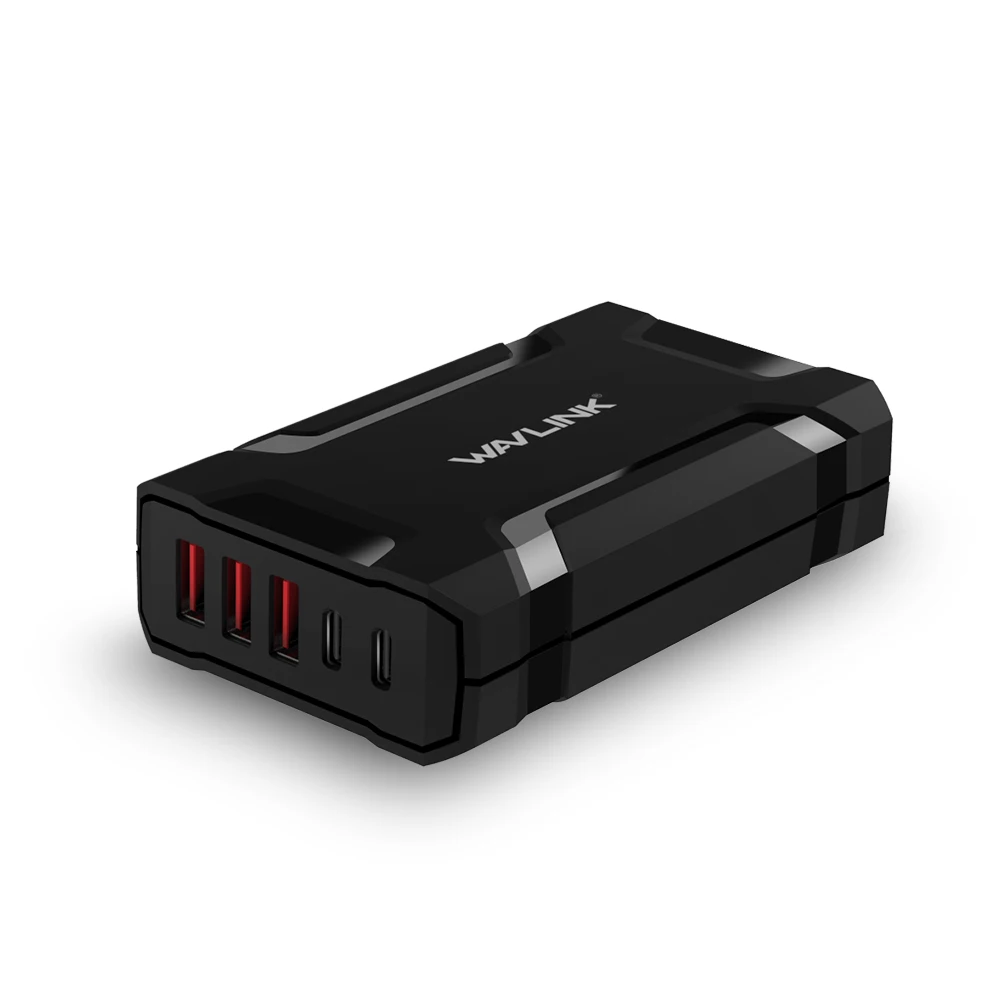 5 портов 45 Вт/9A настольная зарядная станция USB C USB настенное зарядное устройство с адаптером питания для мобильного телефона USB 3,0 дорожное зарядное устройство US plug