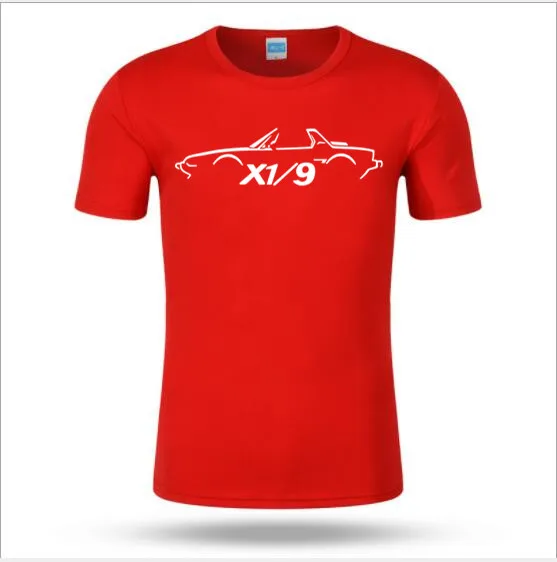 2019 летние Новый стиль для мужчин футболка 100% хлопок Высокое качество FIAT X1/9 BERTONE
