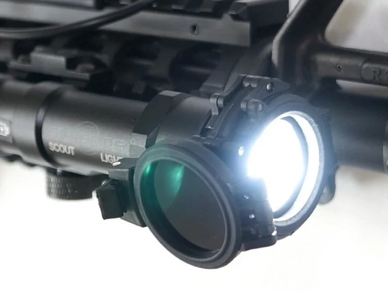 Ночная Эволюция Softair M300 M600 Тактический светильник-вспышка ИК-фильтр откидная крышка страйкбол оружие пистолет светильник аксессуары NE04023
