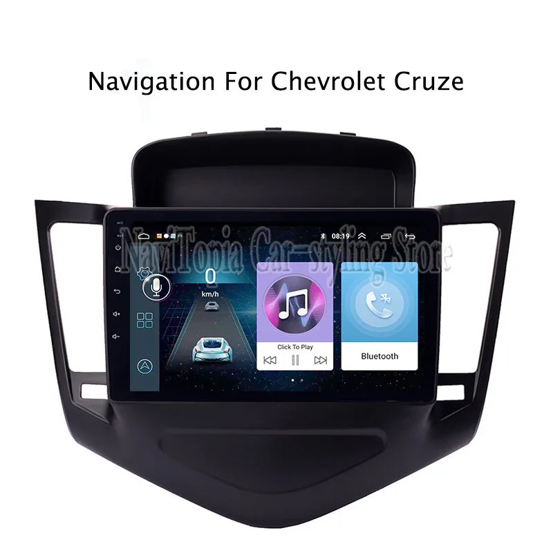 9 дюймов Android 1 автомобильный радиоприемник GPS навигация мультимедийный стерео DVD