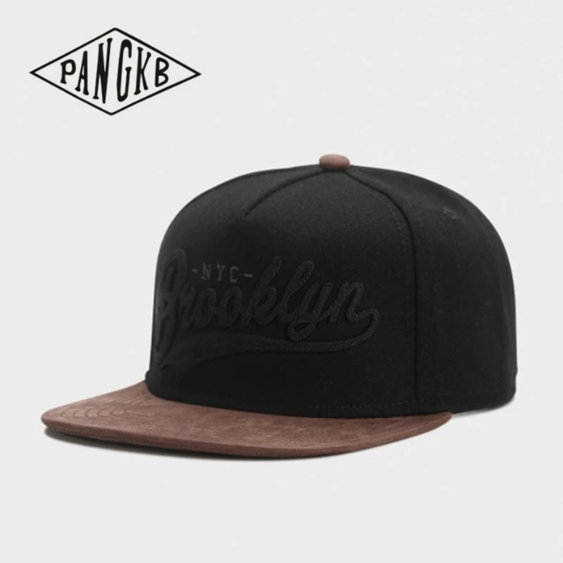 Бренд PANGKB FASTBALL Кепка Бруклин черная шерстяная ткань Осень Зима хип-хоп snapback Кепка Для Взрослых на открытом воздухе повседневная Кепка-бейсболка от солнца