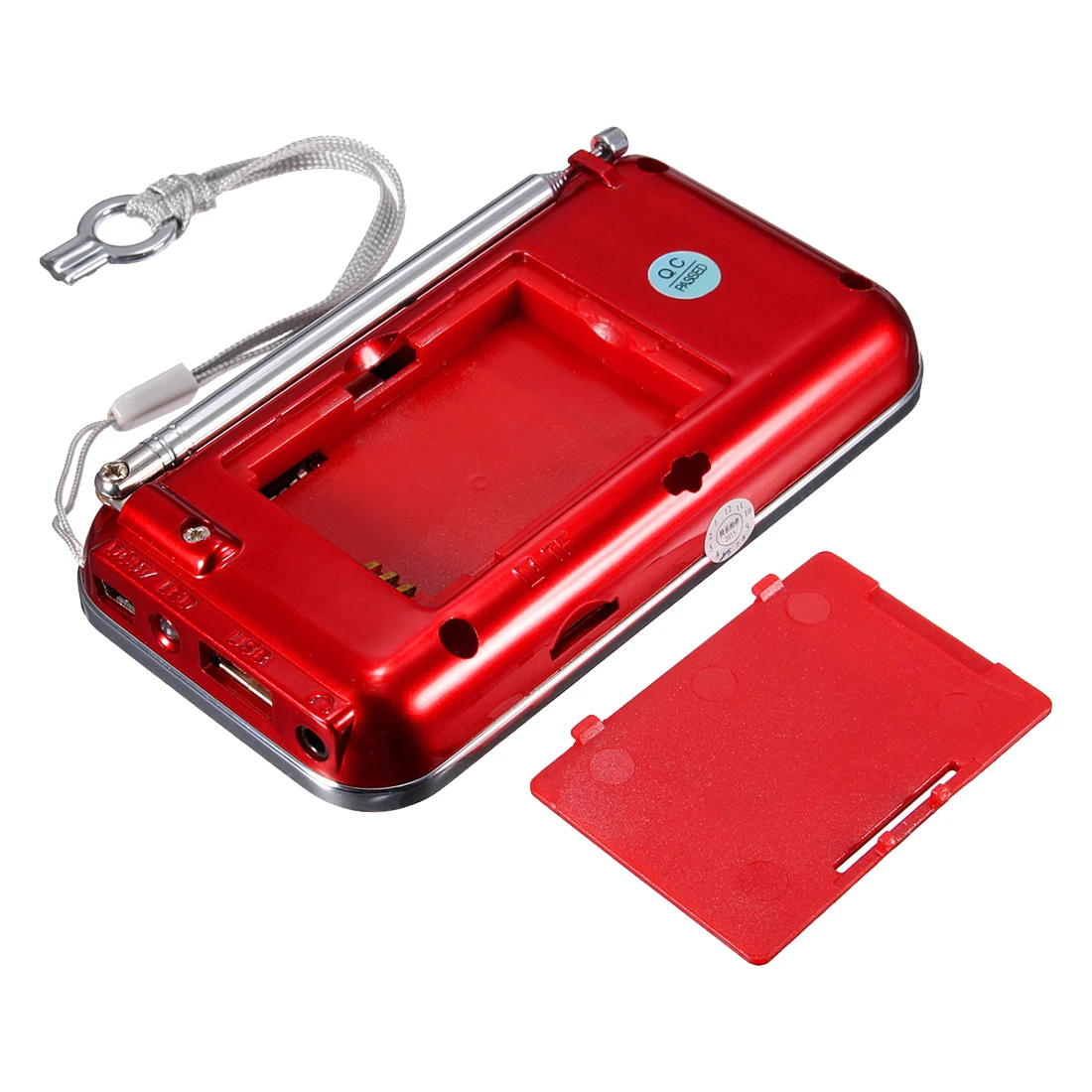 Мини Радио FM Портативный цифровой динамик USB Micro SD TF карта Mp3 музыка Lettore