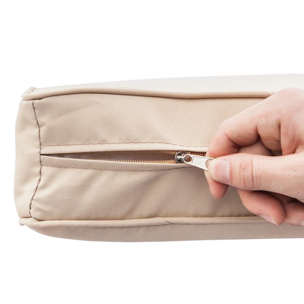 Открытый патио PE ротанга сад диван и стальной каркас Стабильный прочный разговор