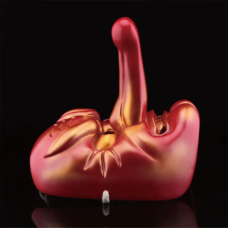 Взрослые Популярные 100% смола фильм японский нох маска Тэнгу красный длинный нос