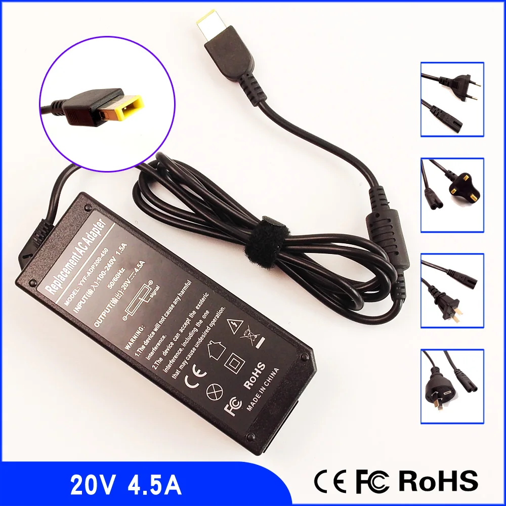 Зарядное устройство для ноутбука Lenovo Thinkpad ADLX90NDC3A ADLX90NCC2A ADP 90XD B ADLX90NLC2A 45N0236 45N0237