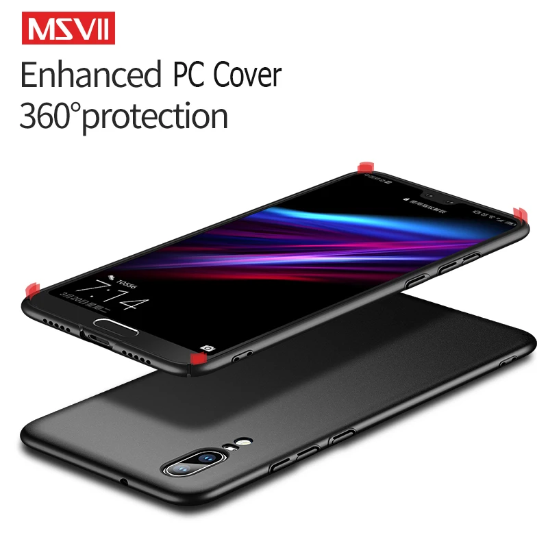 MSVII чехол huawei P20 Lite Pro s P20Lite ультра тонкий матовый Жесткий PC Пластиковый Чехол P20Pro