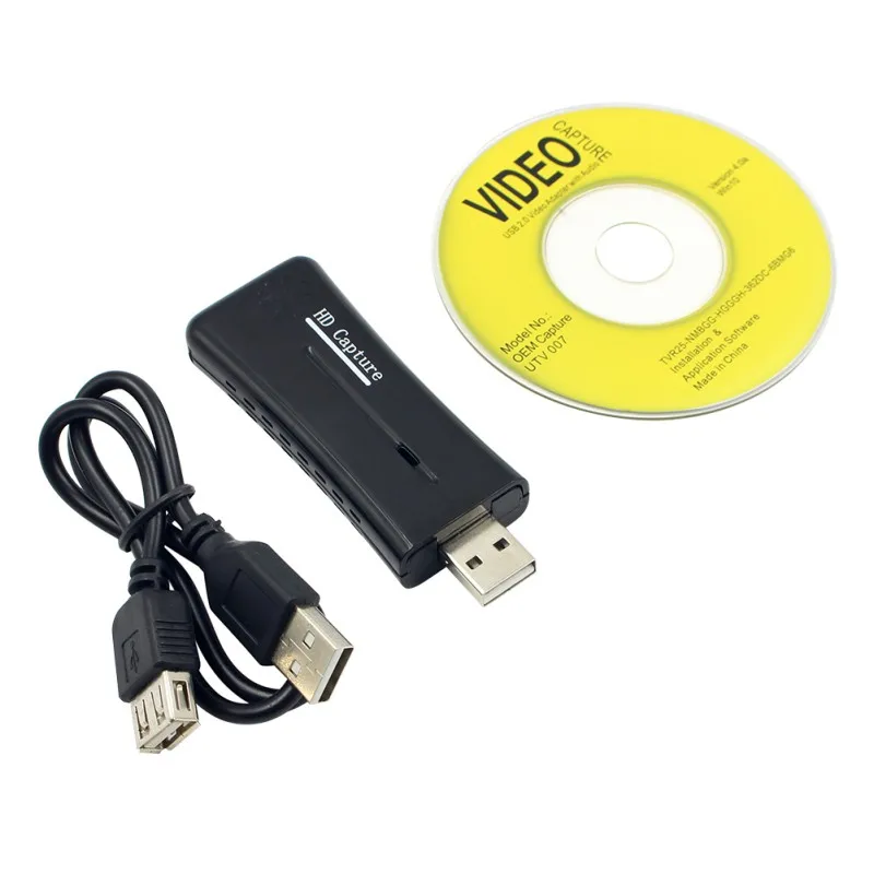 USB 2 0 портативная простая Крышка для видео аудио адаптер карты преобразователь DVD